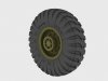 Panzer Art RE35-305 Matador/Dorchester/AEC Road wheels (Dunlop) 1/35